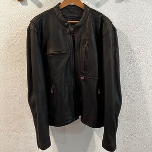 BMG Montana Motorcycle Jacket Mens 44 New